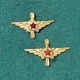 Эмблема Инженерно-Технического Состава ВВС Красной армии, обр. 1943 г. 